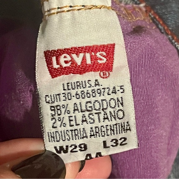 Levi’s Super Low Bootcut 575 - Picture 3 of 4
